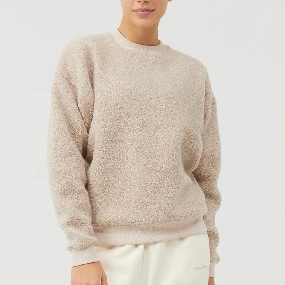 OUTDOOR VOICES MegaFleece Teddy Sweatshirt Small S